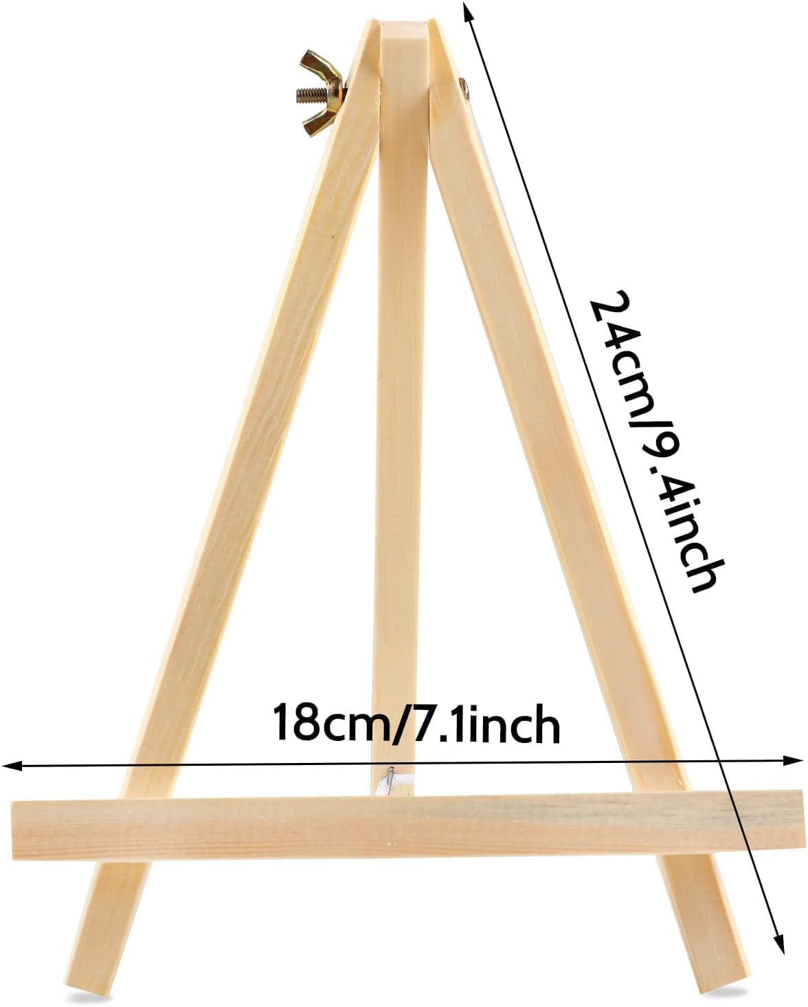 14 Pack 9 Inch Wood Easel for Painting and Art