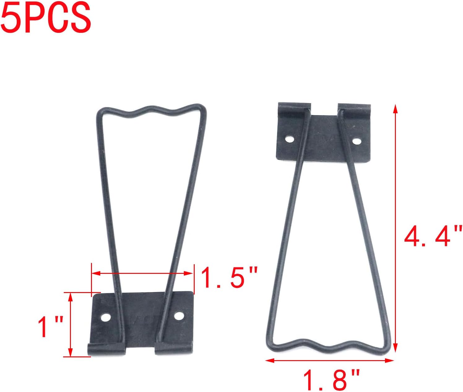 MY MIRONEY 5-Pack Adhesive Metal Easel Stand for Picture Frames
