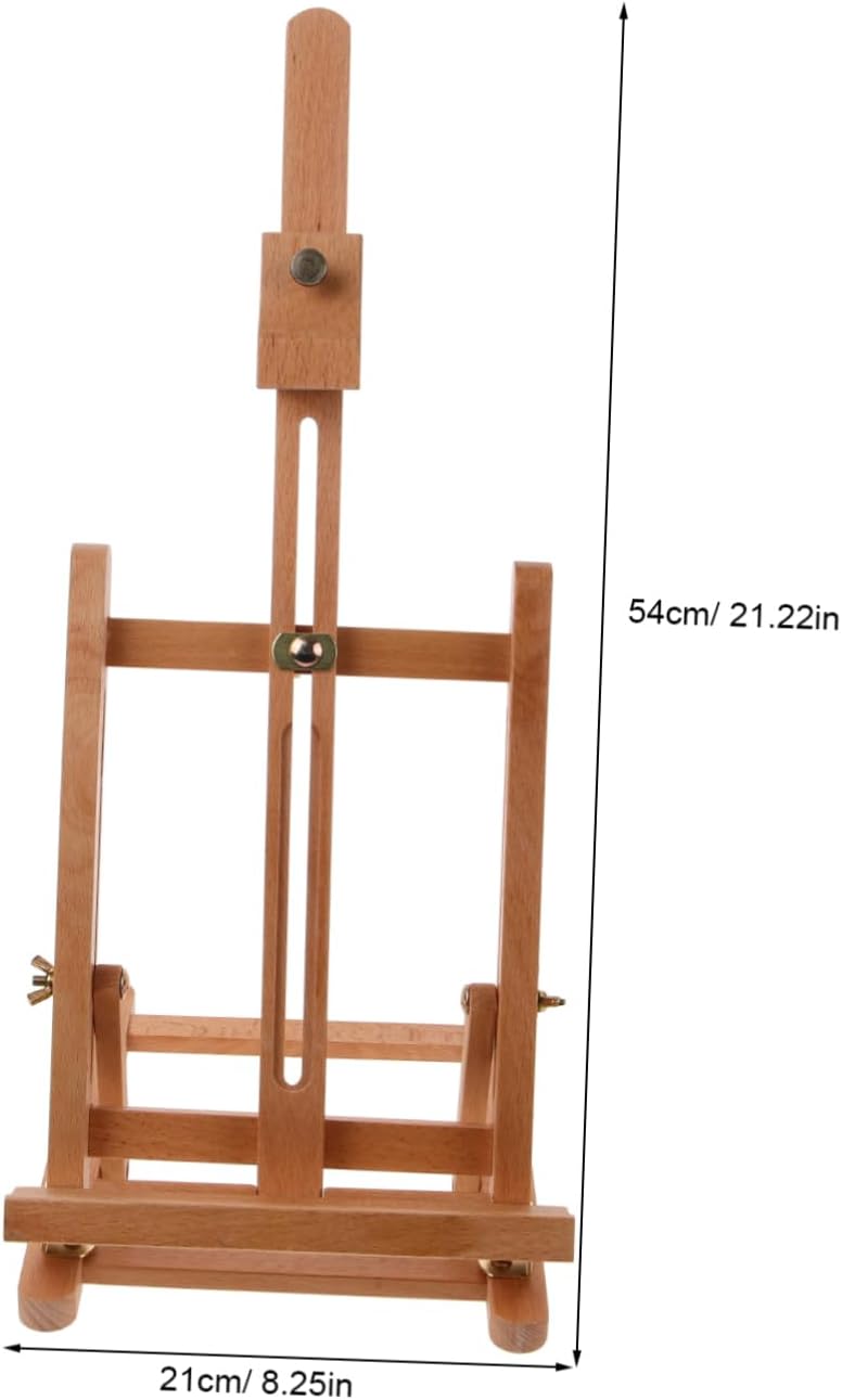 Angoily Portable Wooden Art Easel Stand for Painting and Sketching