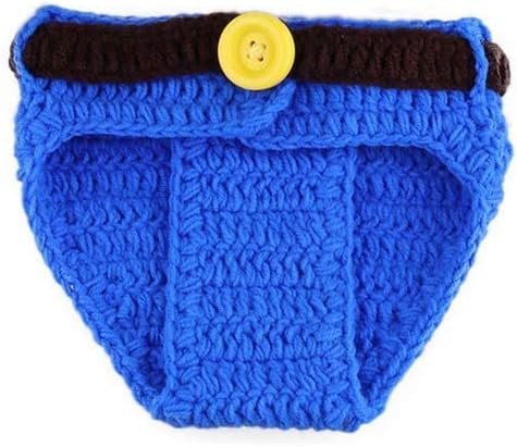 Newborn Photography Props Cute Baby Cowboy Knit Cap Shoes Dress