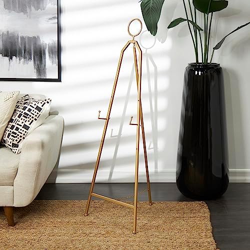 Deco 79 Gold Adjustable 3 Tier Easel