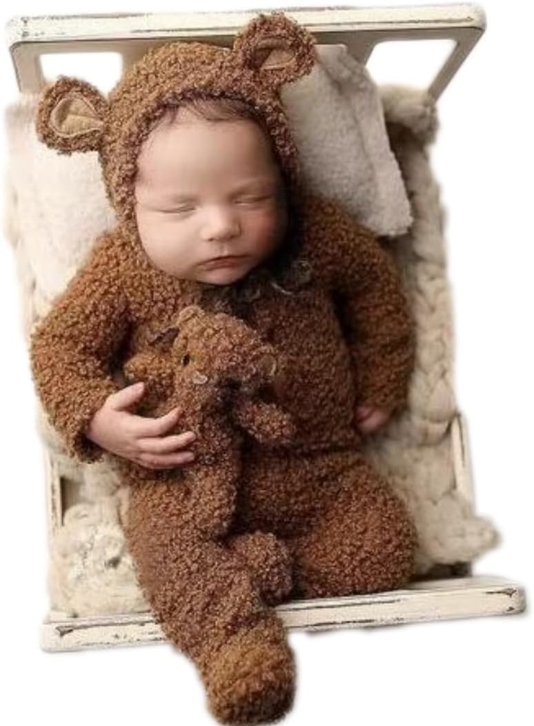 Newborn Baby Photo Outfits with Hat and Pants