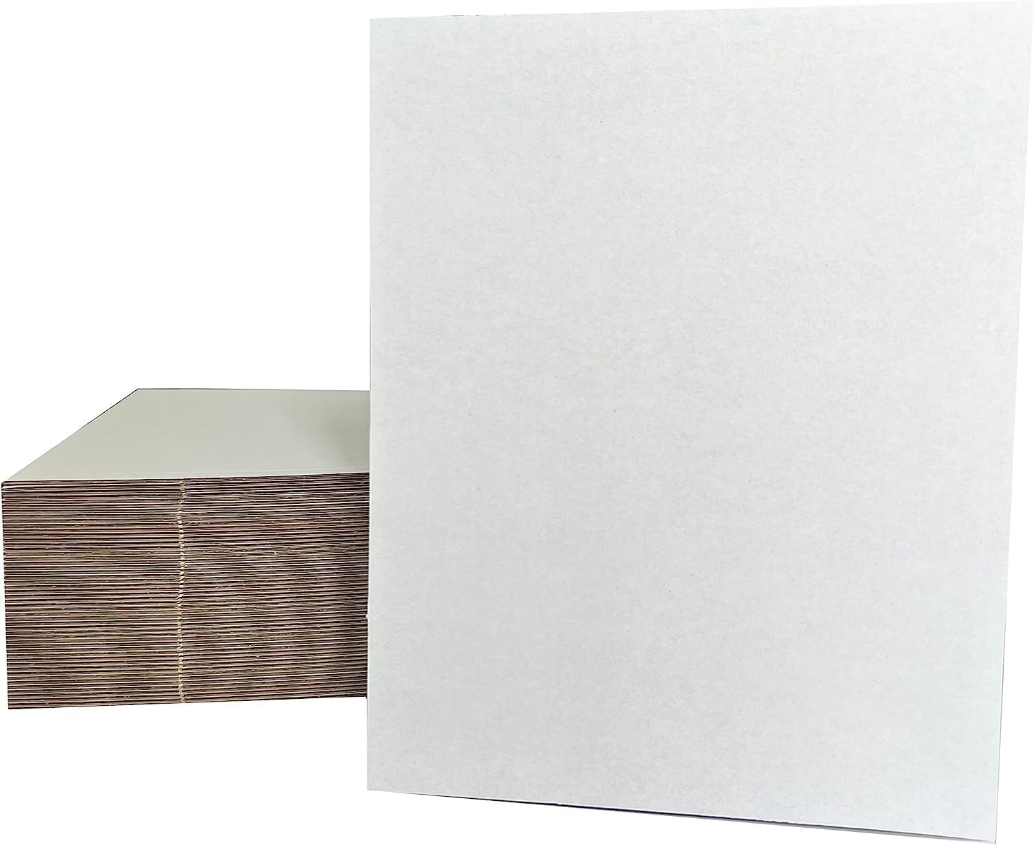 50 Pack 9x12 Inch Corrugated Cardboard Sheets