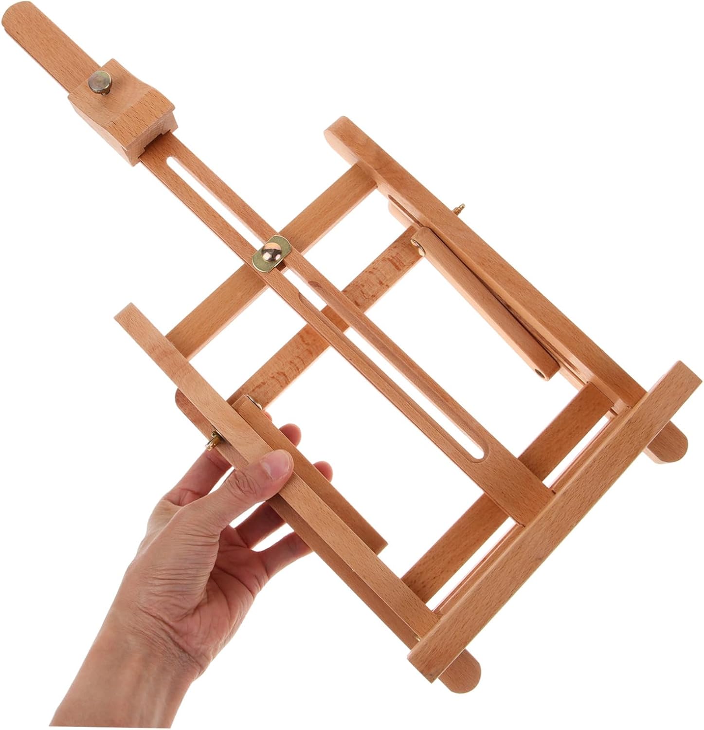 Angoily Portable Wooden Art Easel Stand for Painting and Sketching