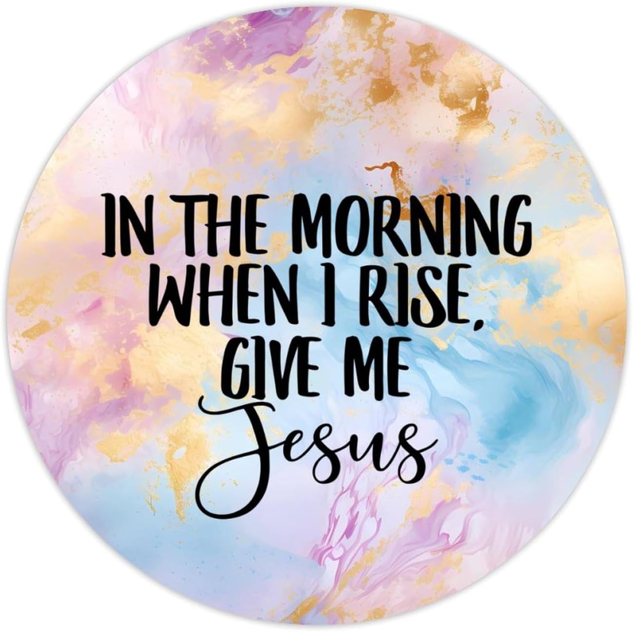 3in Round Label Stickers 100pcs Jesus Quotes Seals
