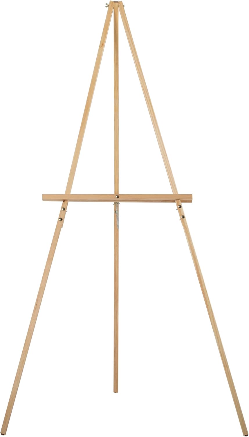 SD Studio Design Natural Wood Easel for Art and Displays