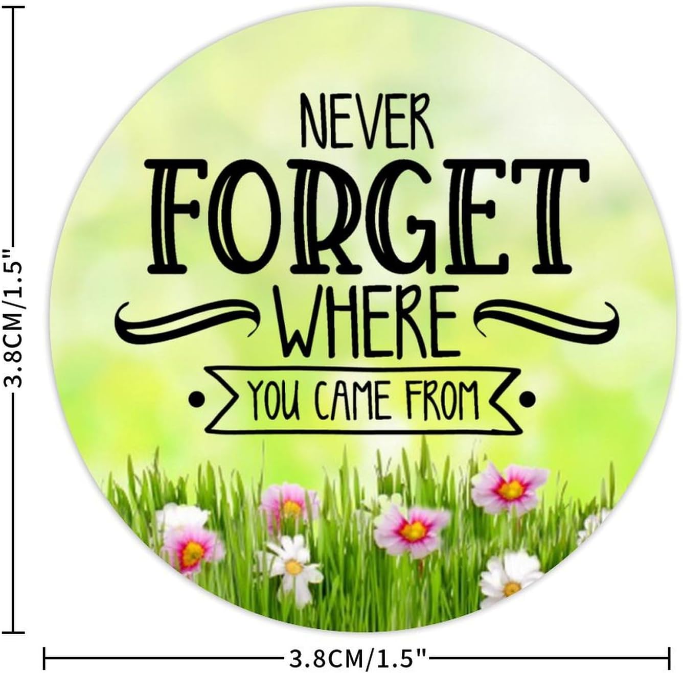 3in Round Label Stickers 100pcs for Gifts and Decor