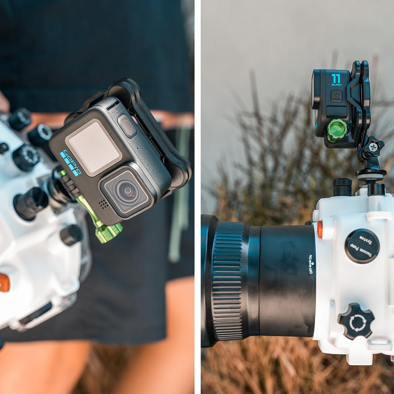 SNAP Mounts PRO Magnetic Camera Helmet Mount for GoPro