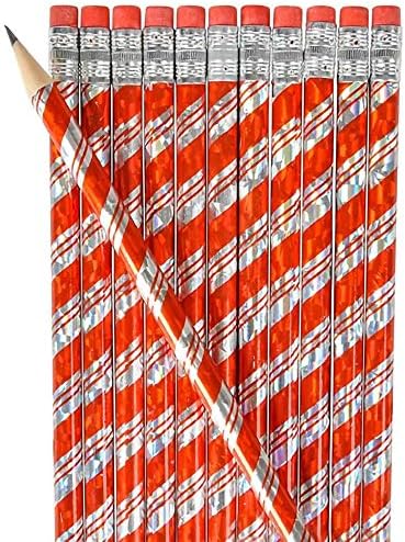 ArtCreativity Christmas Pencils for Kids Pack of 24