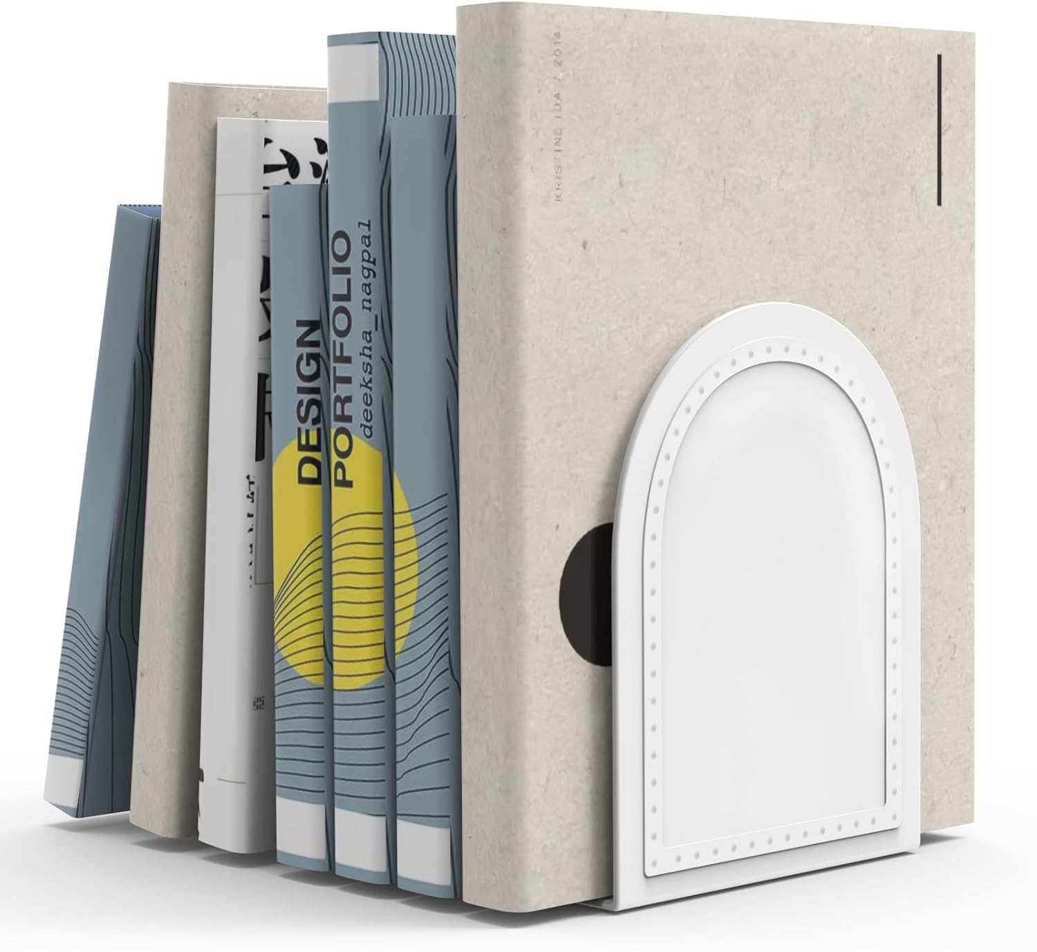 Shikaman Metal Bookends Universal Economy Bookends