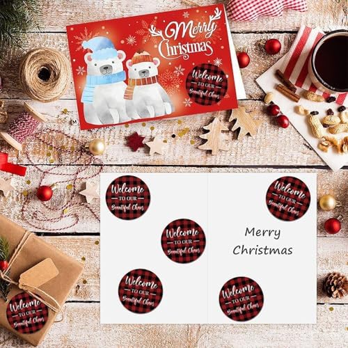 Cheyan 2in Round Label Stickers 100pcs