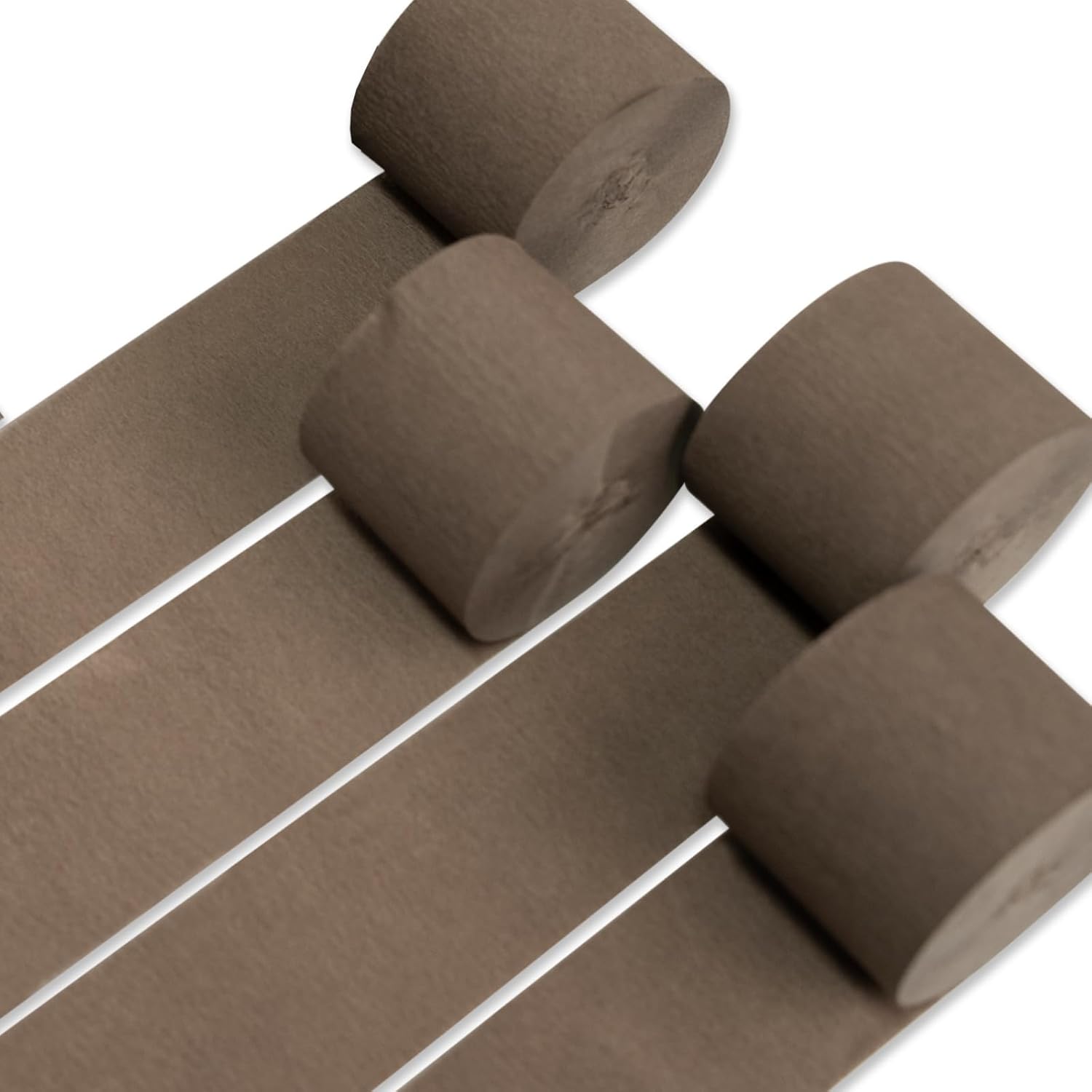 PartyWoo Crepe Paper Streamers 4 Rolls 328ft