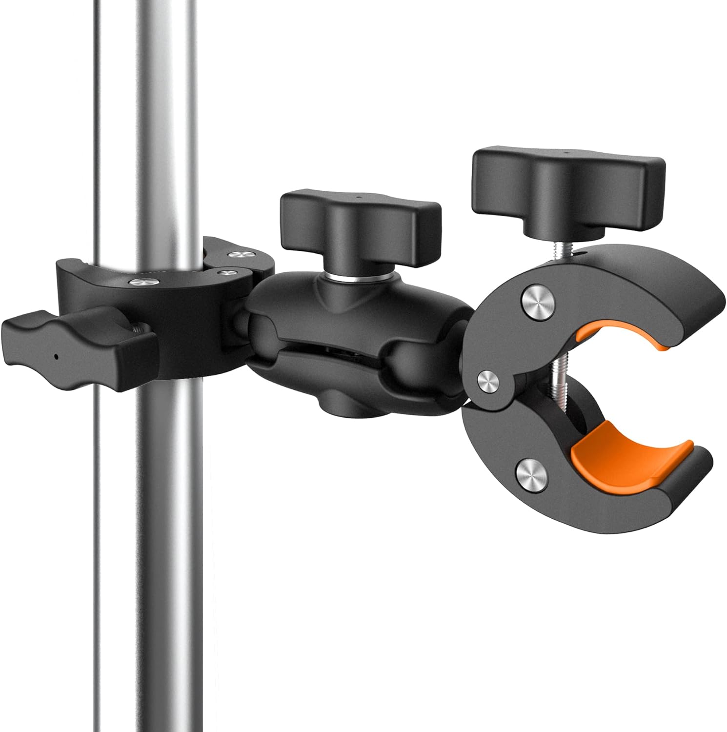 Super Double Clamp Camera Mount with Rotatable Adapter