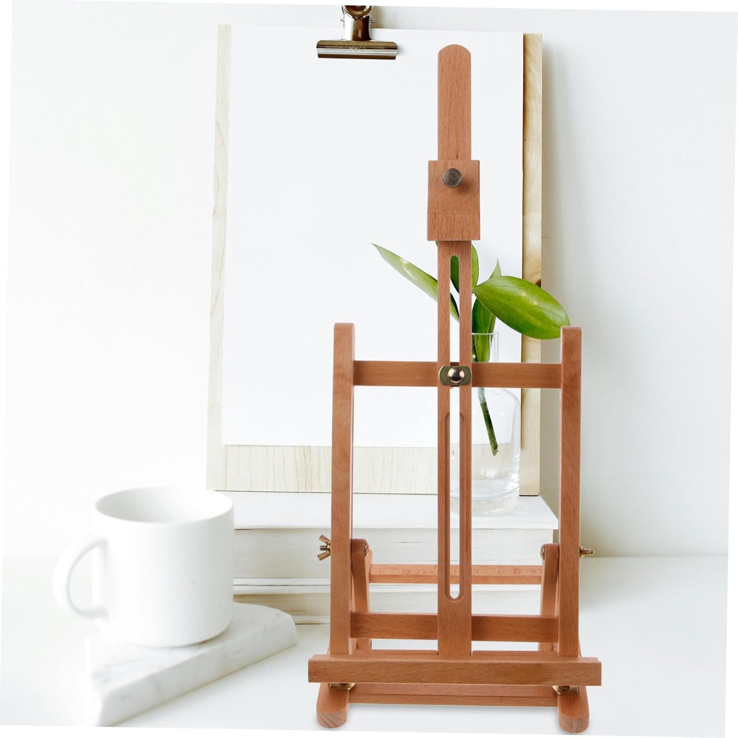 Angoily Portable Wooden Art Easel Stand for Painting and Sketching