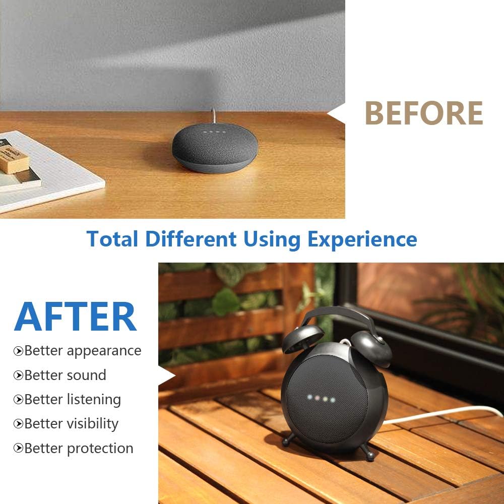 Portable Speaker Mount for Google Home Mini and Nest Mini