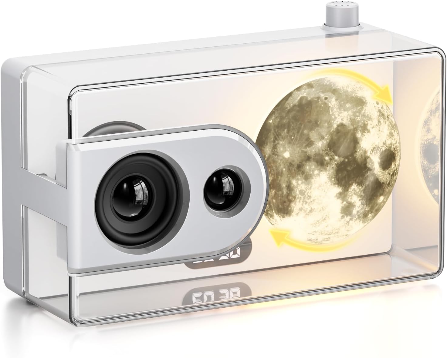 Portable Bluetooth Speaker with Lights and Subwoofer