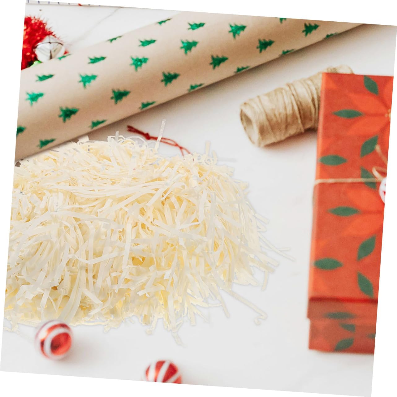 FUNOMOCYA 2 Bags Shredded Paper Fillers for Boxes Party Favors Baskets