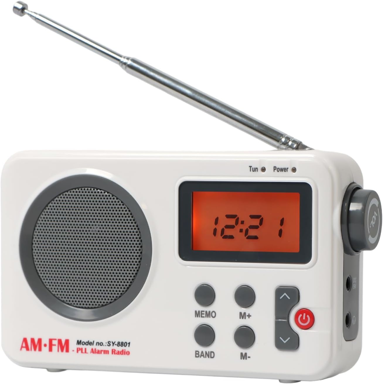 Portable Shower Speaker With HD LCD Display and 20 Preset Stations