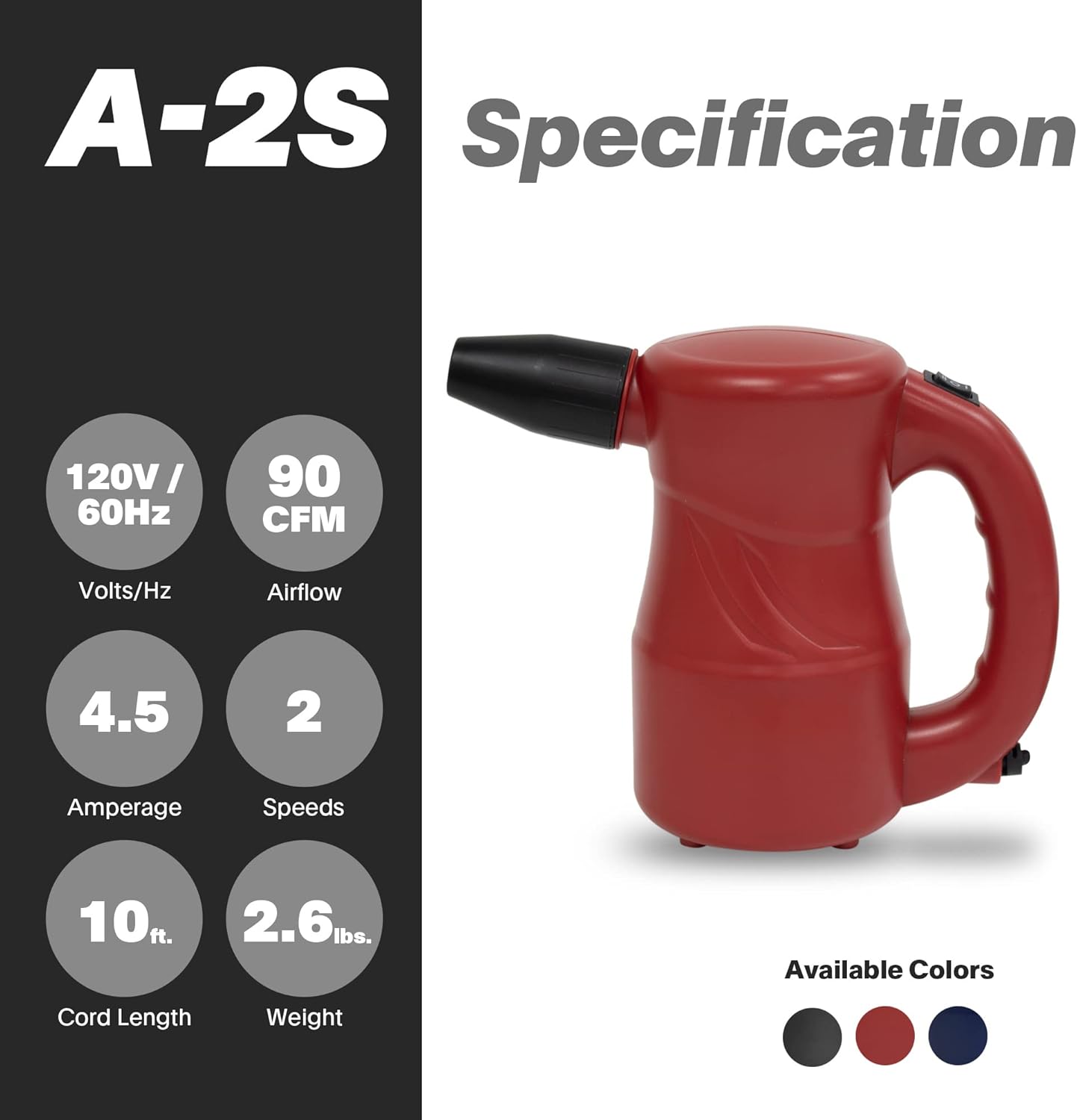 XPOWER A-2S Cyber Duster Electric Air Duster