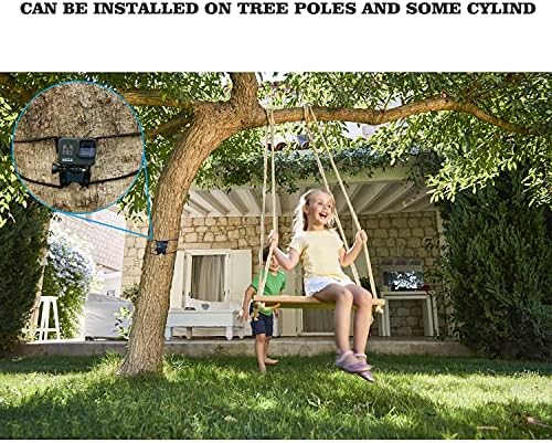 Suptig Net Fence Tree Pole Mounts - GoPro Phone Compatible