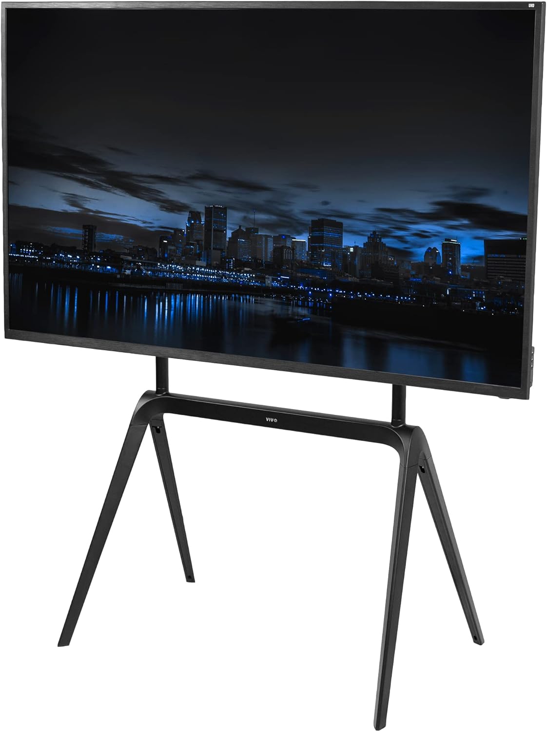 Vivo Steel Easel TV Stand 65-86 Inch Modern Display