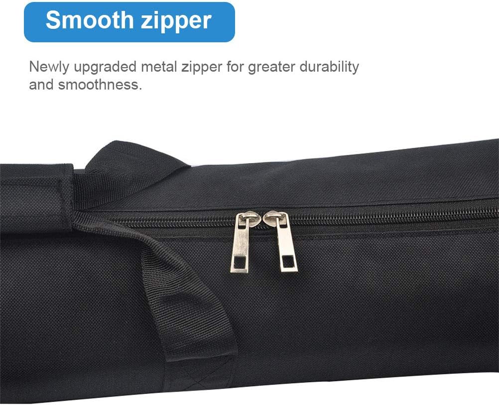 Heavy Duty Padded Tripod Carrying Case with Shoulder Strap and Handle