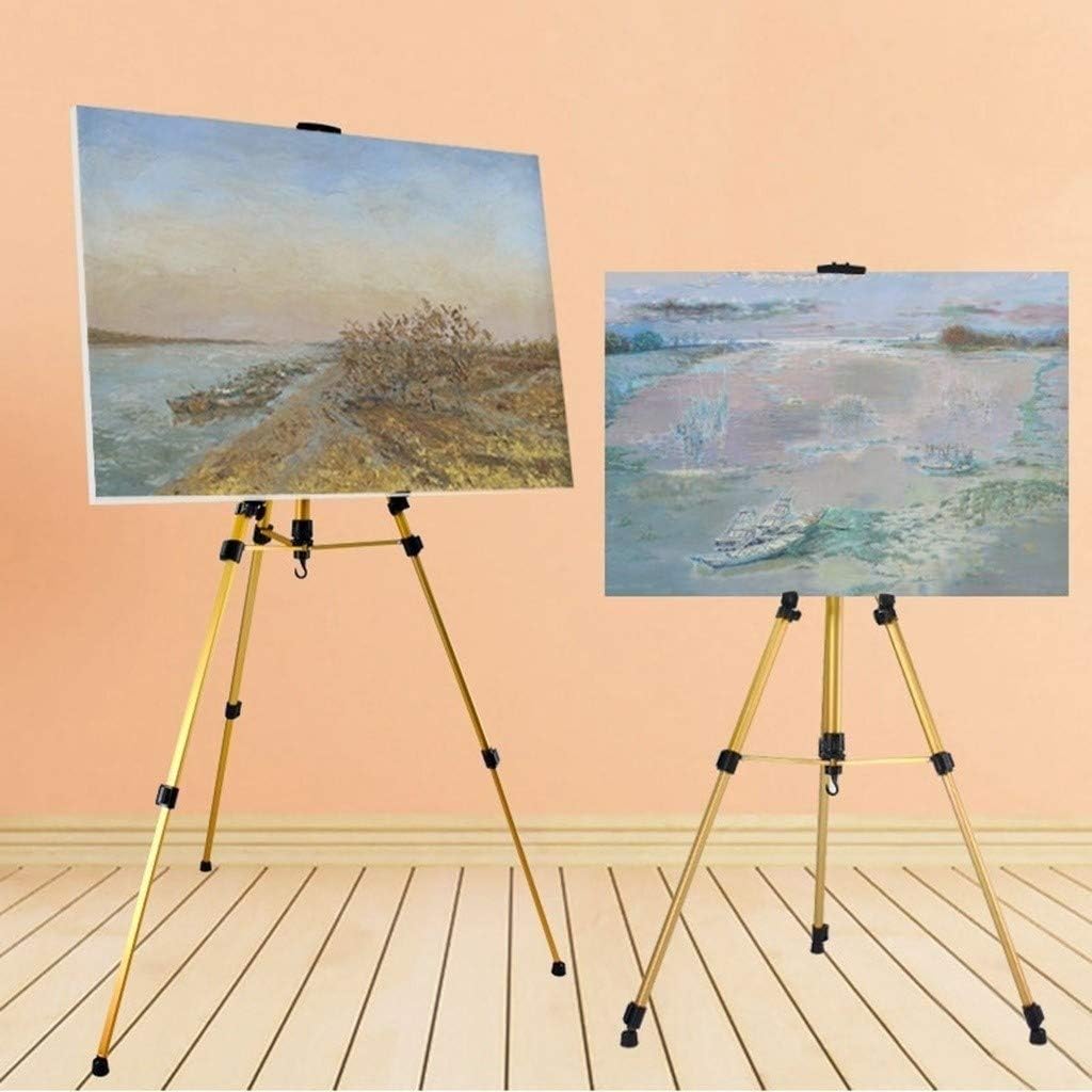 Folding Aluminum Easel with 8 Color Support