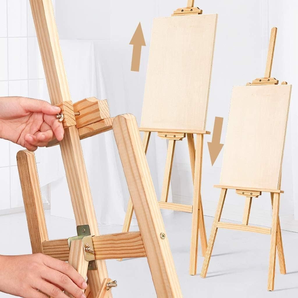 Adjustable Height Easel for Art and Poster Display