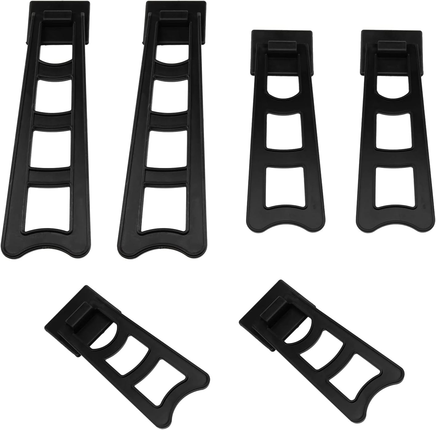 Haidong Picture Frame Easel Back Support Plastic 3 Sizes 6PCS