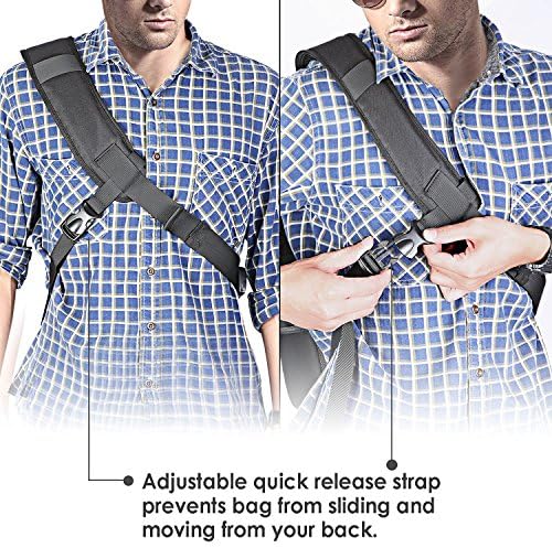 Neewer Professional DSLR Camera Case Sling Backpack with Waterproof Interior