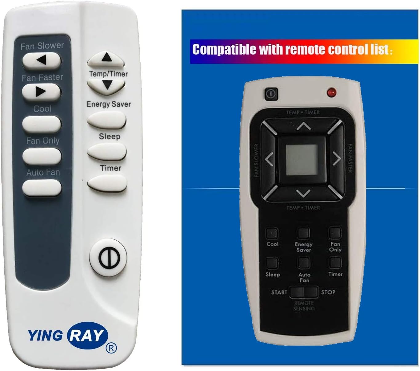 Kenmore AC Remote Control Replacement for Model 25370085 25370181