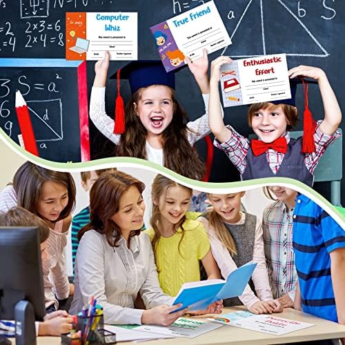 Jutom 45 Pcs End of School Year Awards Certificates