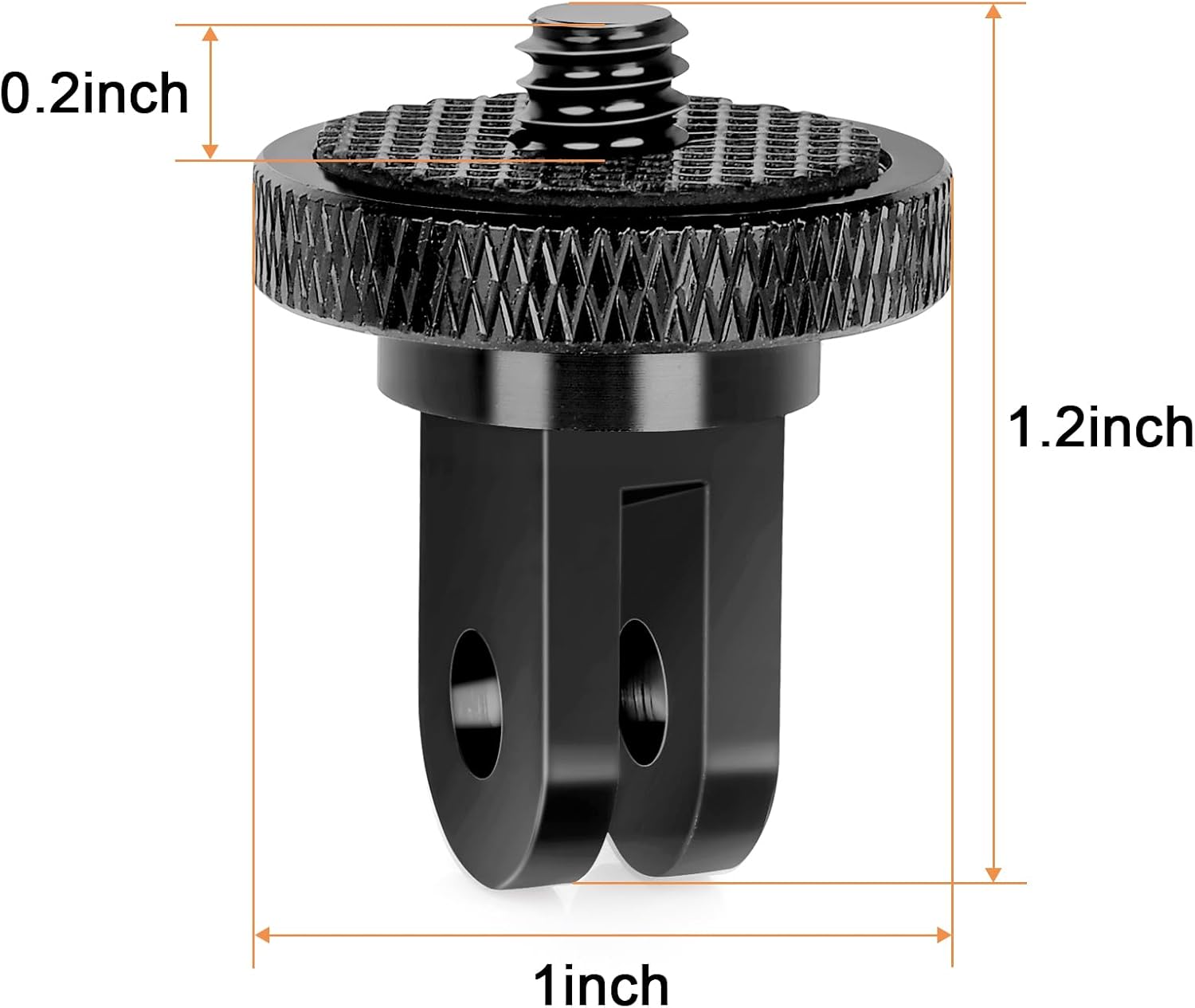 Universal 14-20 Tripod Mount Adapter for GoPro and Action Cameras