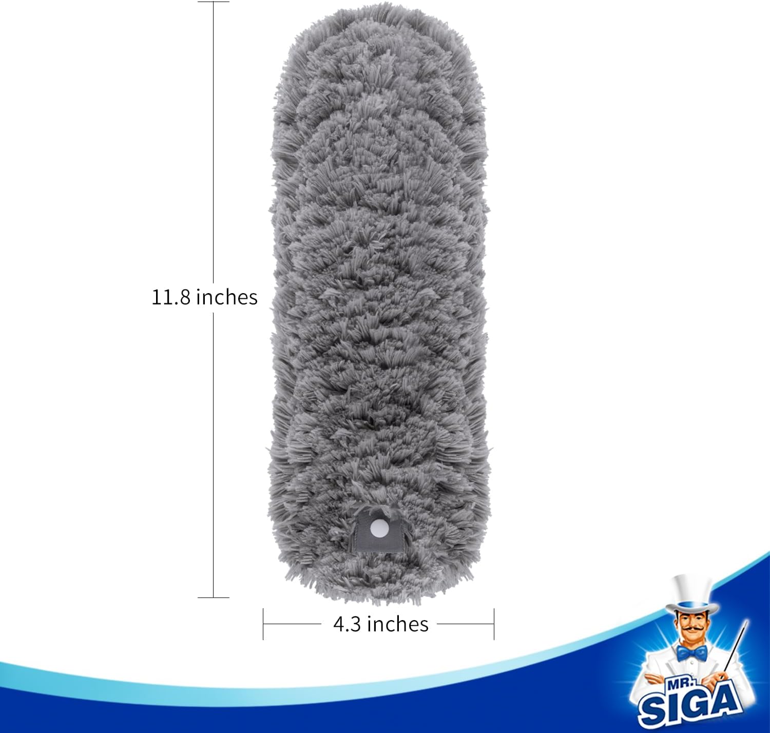 MRSIGA Lint Free Microfiber Duster Refills 2 Pack