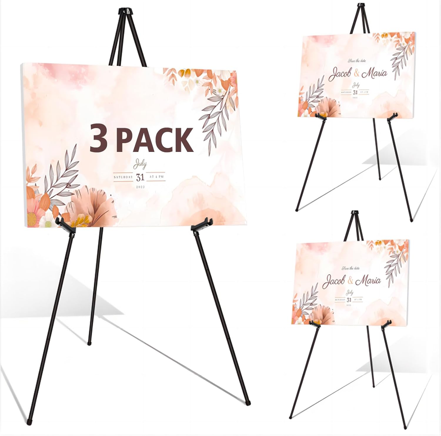 Instant Display Easel Stand 63 Collapsible Portable Art Easel