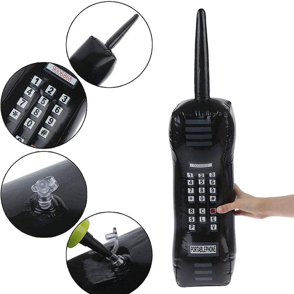 Minelife 3 Pack Inflatable Phone and Radio Boombox Party Decor