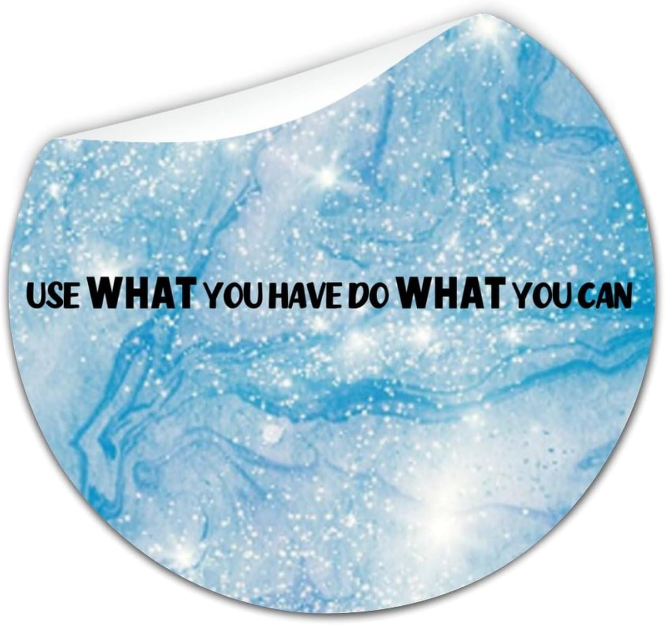 3in Round Label Stickers 100pcs Quotes Seals for Envelopes and Jars