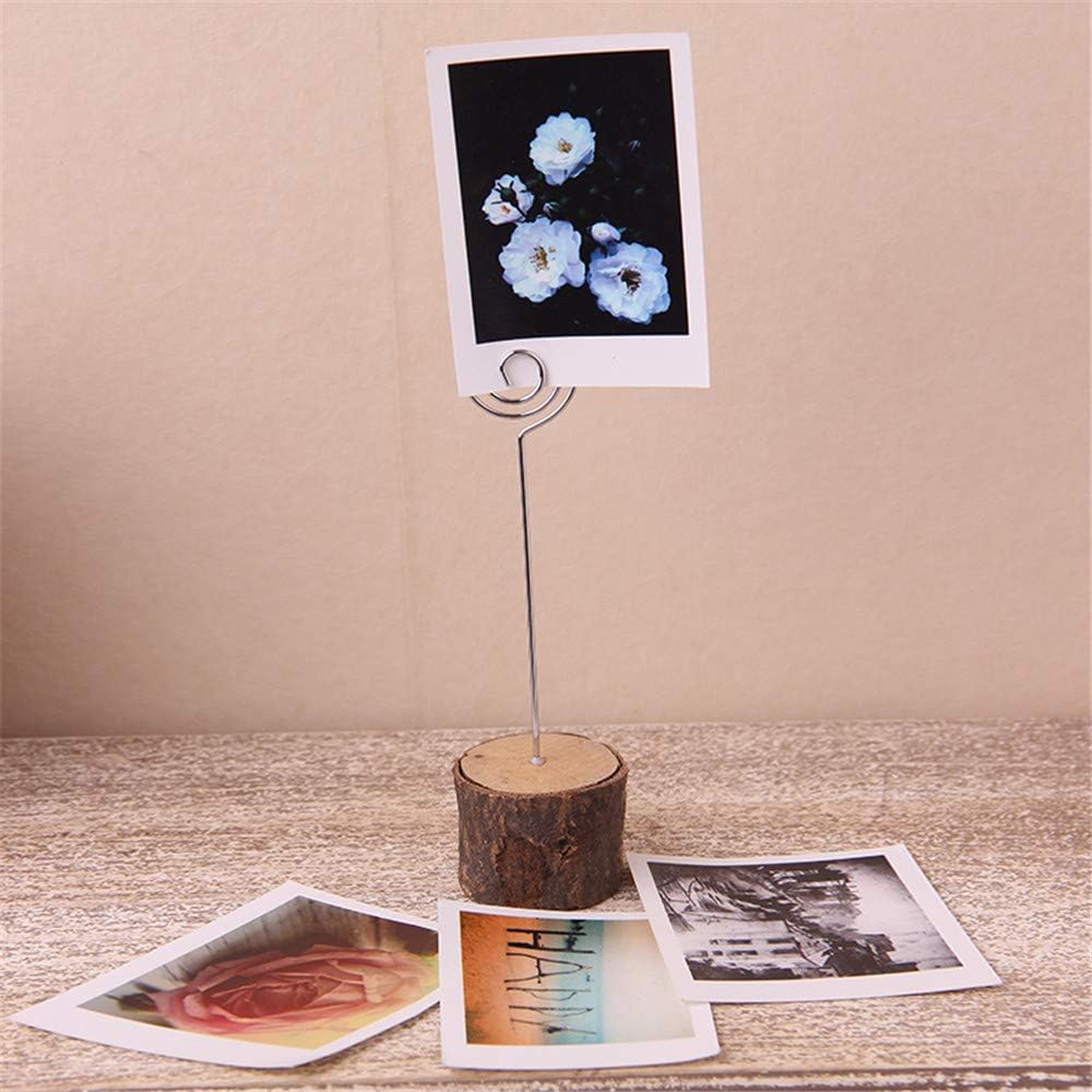Round Shape Wire Clip Memo Holder 30 Pack Silver