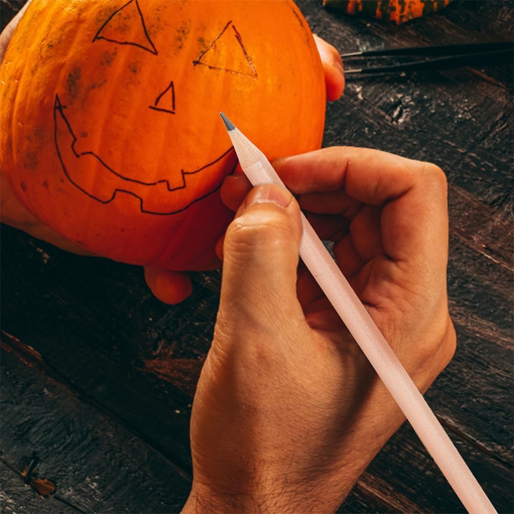 12 Pcs Witch Broom Pencils Halloween Party Favors
