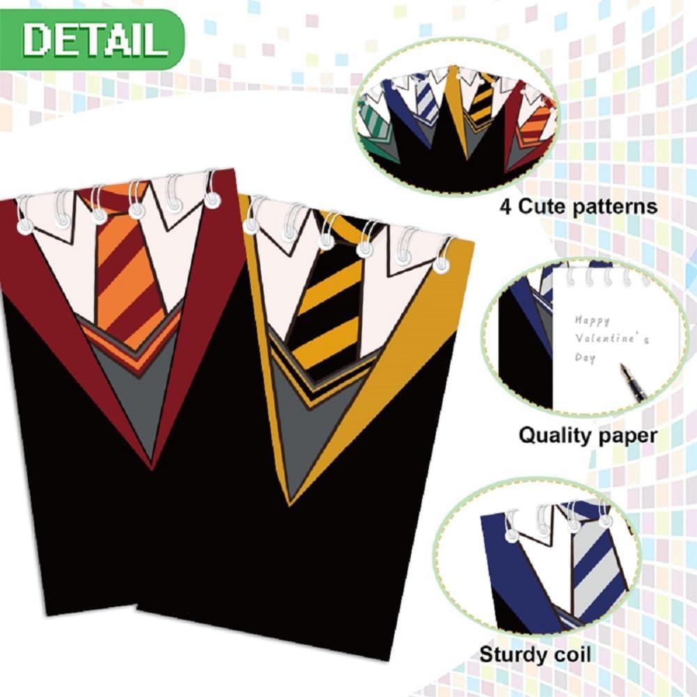 24Pcs Mini Notepads for Wizard Academy Birthday Party Favors