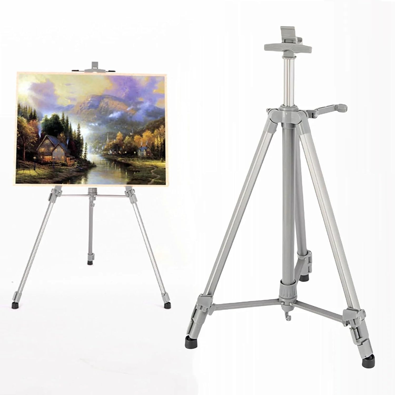 Adjustable Art Easel with Non-Slip Stability