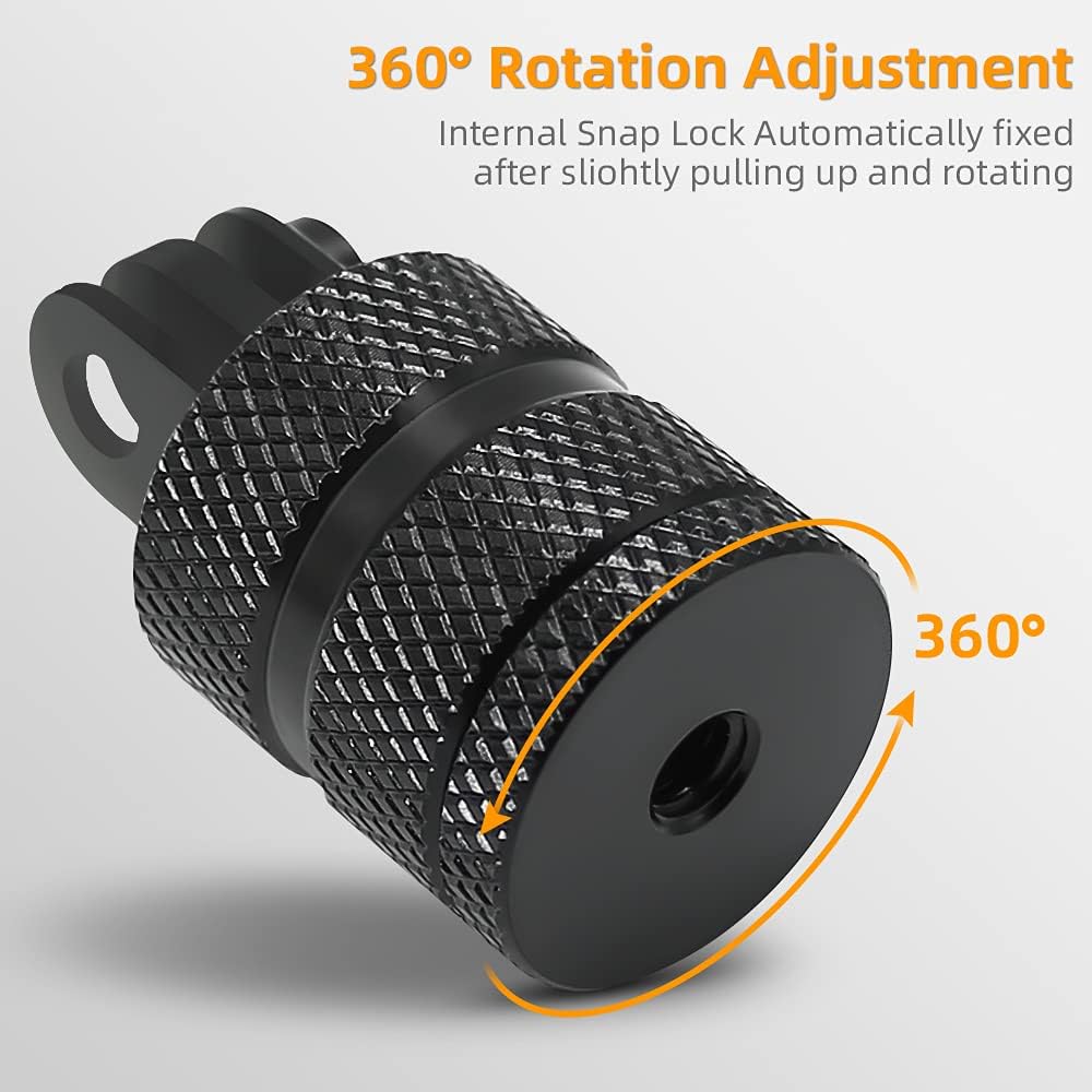 Skezn 360 Degree Aluminum Camera Mount Adapter
