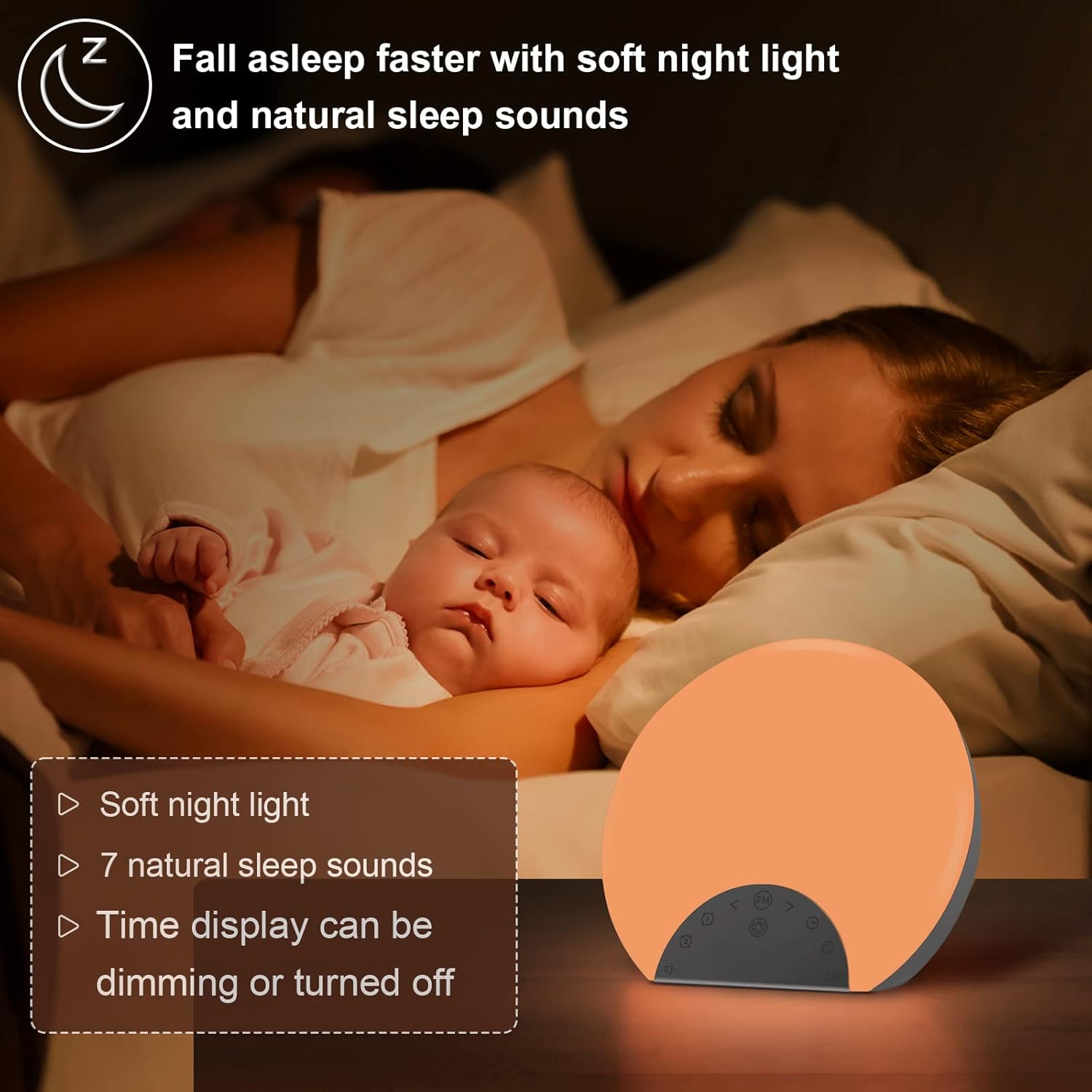 ANTDALIS Sunrise Alarm Clock with Dual Alarms and 7 Nature Sounds