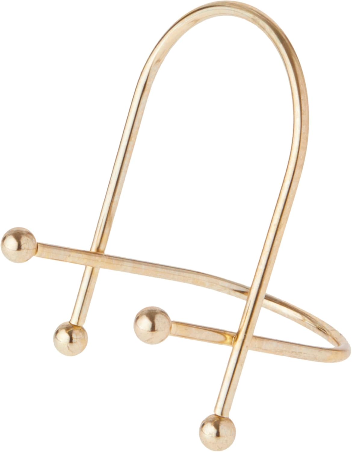 Bards Brass Wire Easel for Display