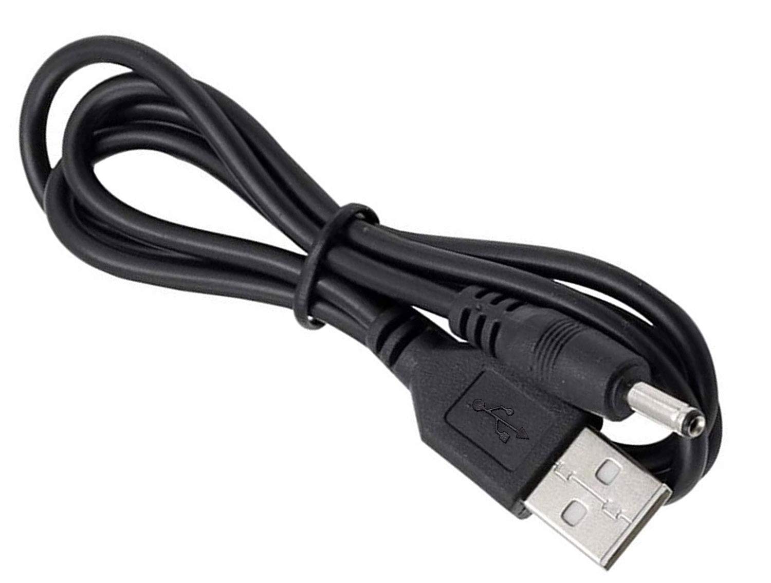 ZZS Digital Alarm Clock Power Cord Cable USB to DC35