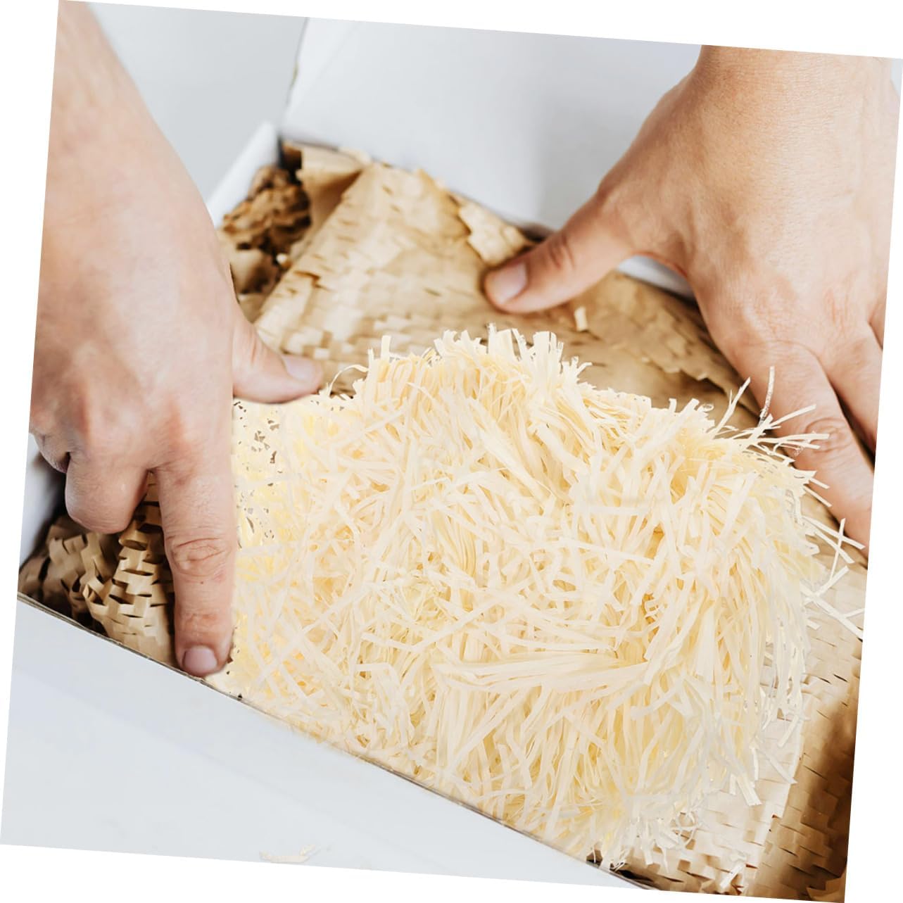 Healeved 2 Pack Shredded Paper Filler for Decorative Packing