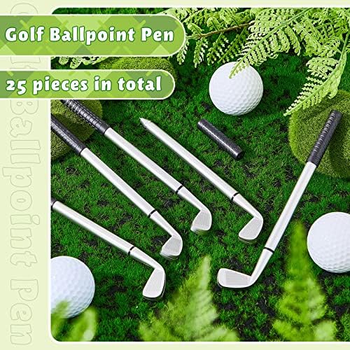 Yaomiao 25 Piece Golf Ballpoint Pen Set