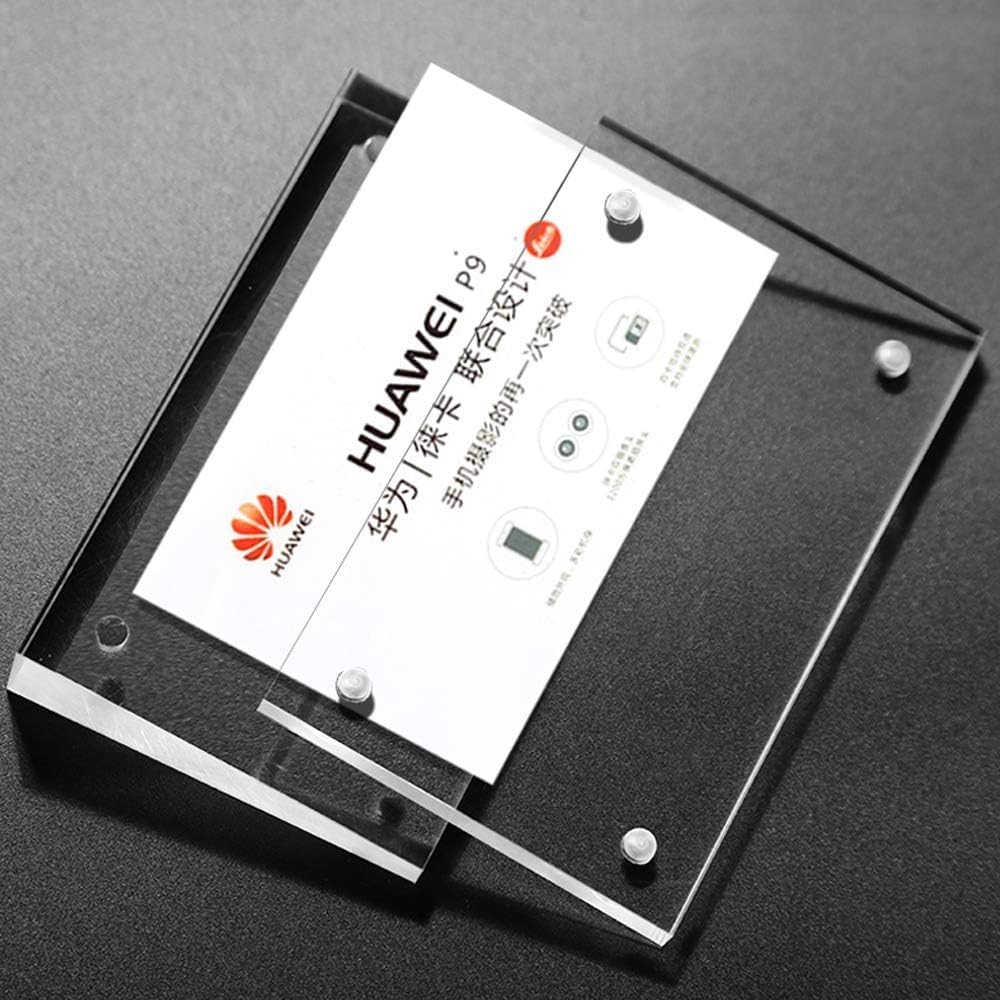 Acrylic Label Holder for Store Signs and Displays