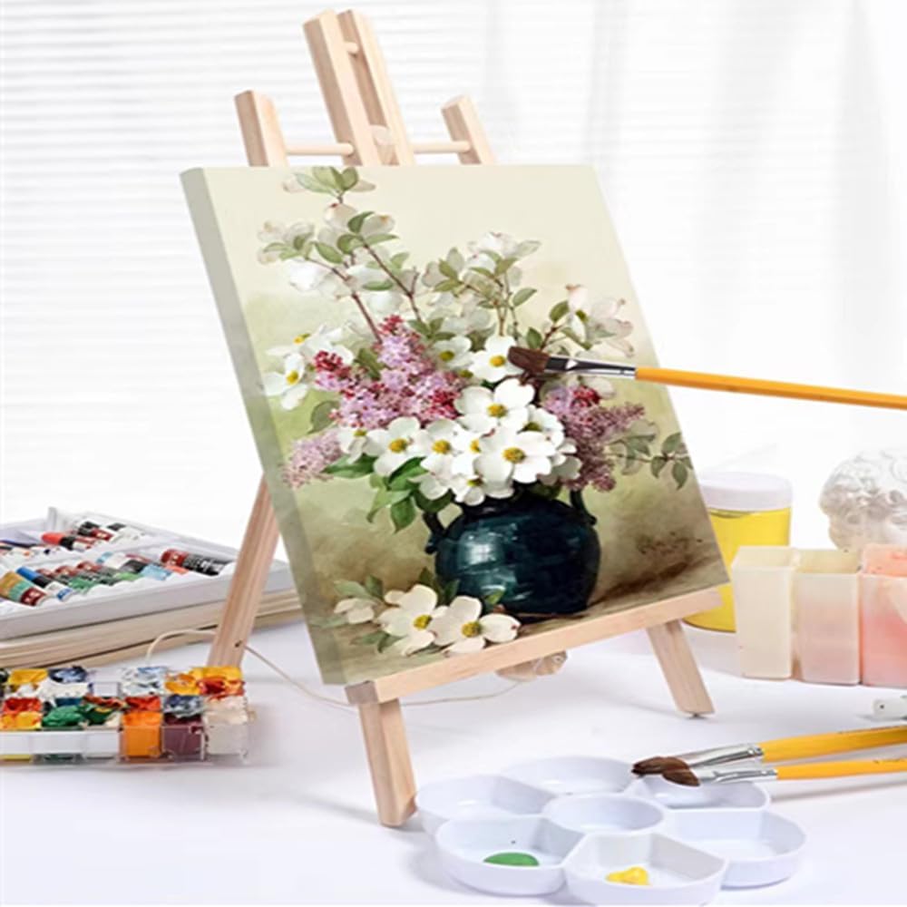 3pcs 118 Inch Wood Easels for Kids and Painting