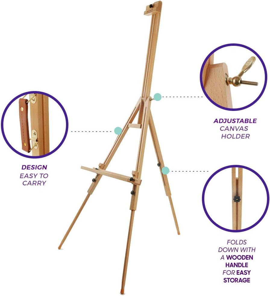 Mont Marte Tripod Easel HD Beech